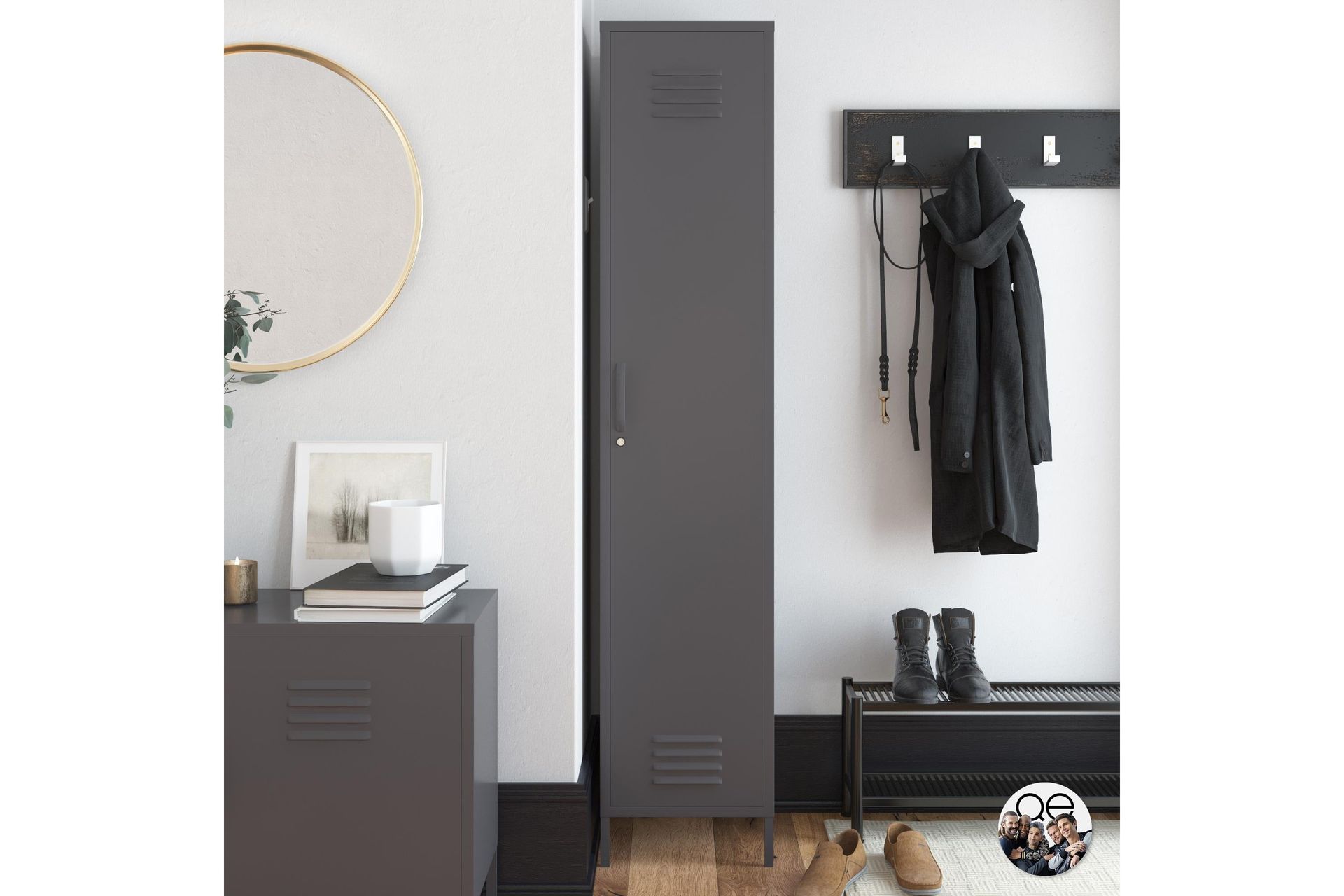 Bradford Highboard Grå - Dorel Home
