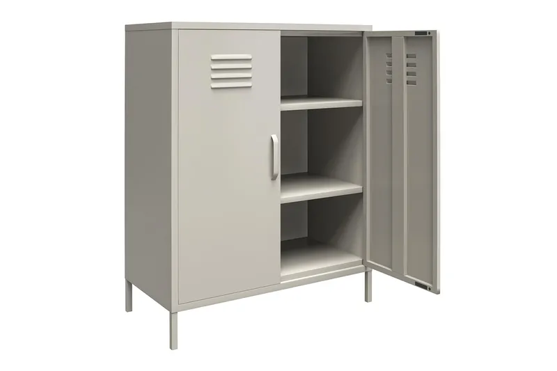 Bradford Highboard Hvit - Dorel Home - Oppbevaring - Skap - Oppbevaringsskap