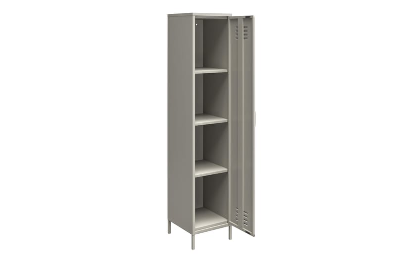 Bradford Highboard Lysegrå - Dorel Home - Oppbevaring - Skap - Oppbevaringsskap