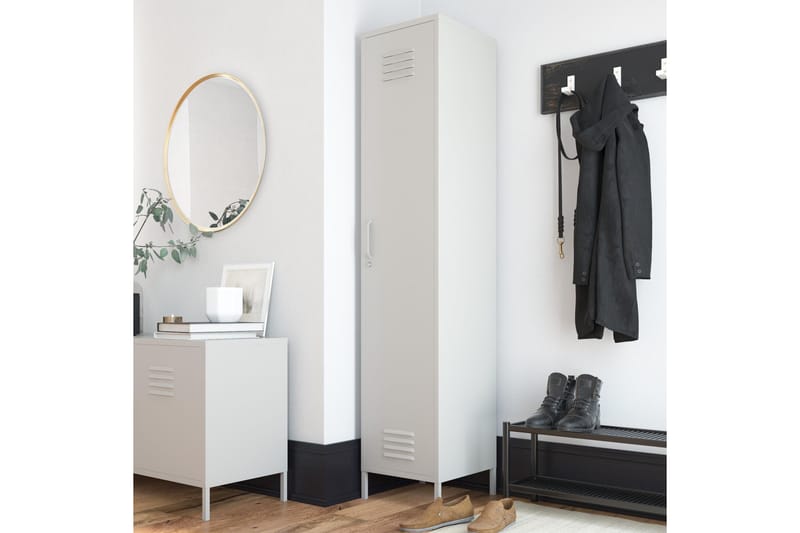 Bradford Highboard Lysegrå - Dorel Home - Oppbevaring - Skap - Oppbevaringsskap