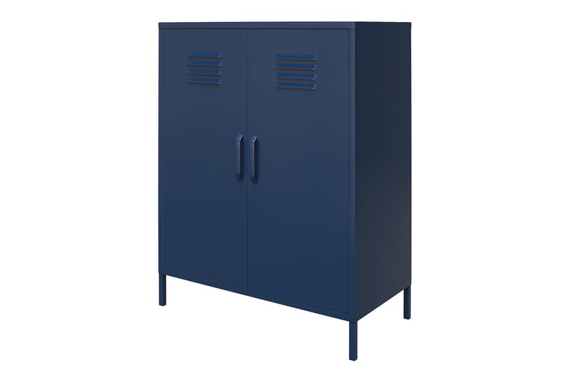 Bradford Highboard Mørkeblå - Dorel Home - Oppbevaring - Skap - Oppbevaringsskap