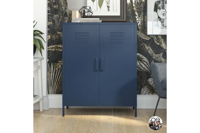 Bradford Highboard Mørkeblå, Dorel Home