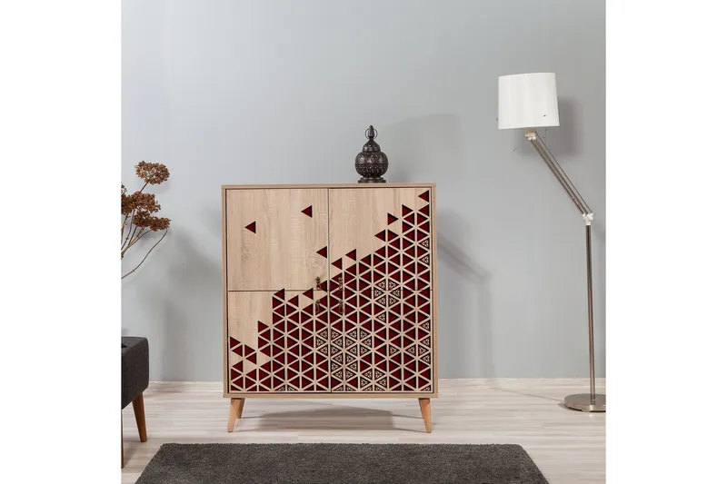 Brokind Oppbevaringsskap 111 cm - Brun/Eik - Oppbevaring - Skap - Oppbevaringsskap