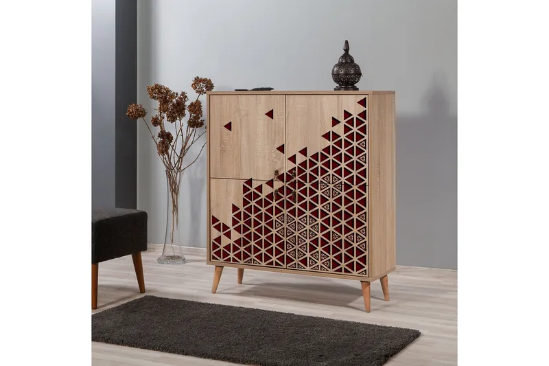 Brokind Oppbevaringsskap 111 cm - Brun/Eik - Oppbevaring - Skap - Oppbevaringsskap