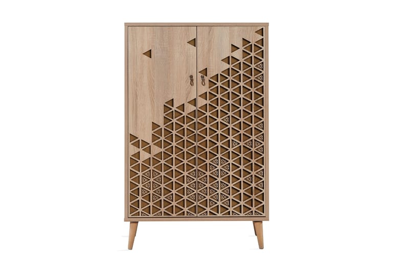 Brokind Oppbevaringsskap 80 cm - Brun/Eik/Beige - Oppbevaring - Skap - Oppbevaringsskap