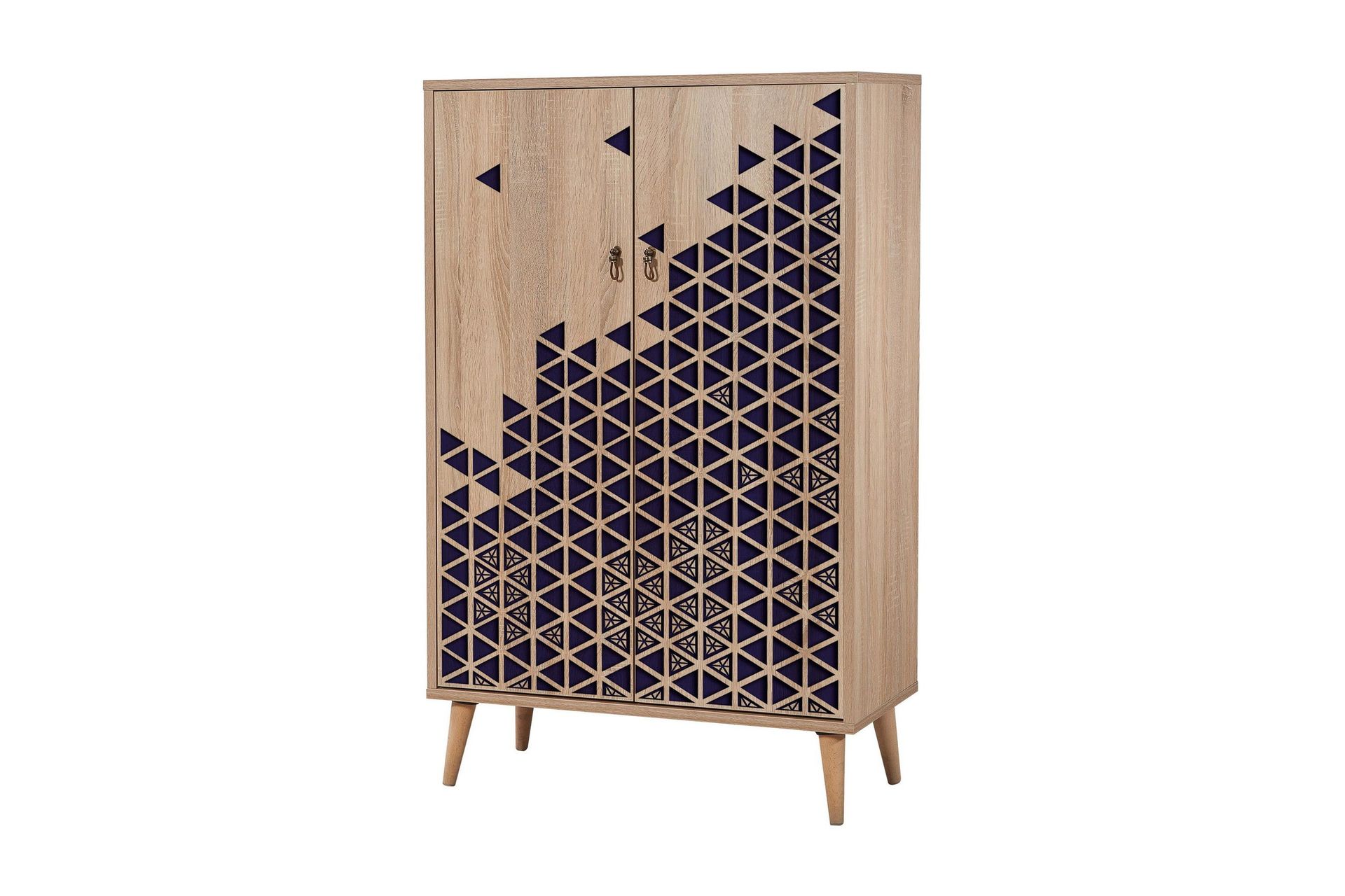 Brokind Oppbevaringsskap 80 cm - Brun/Lilla - Oppbevaring - Skap - Oppbevaringsskap