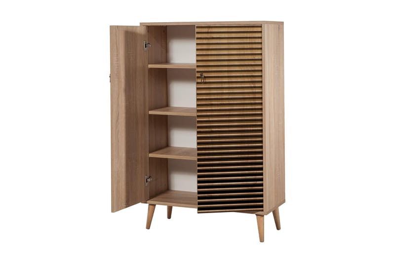 Brokind Oppbevaringsskap 80 cm - Brun/Svart/Eik - Oppbevaring - Skap - Oppbevaringsskap