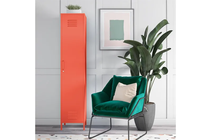 CacHe Oppbevaringsskap 38x40 cm 1 Dør Oransje - Novogratz - Oppbevaring - Skap - Oppbevaringsskap - Omkledningsskap