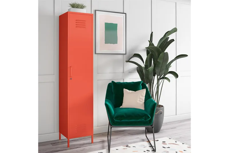 CacHe Oppbevaringsskap 38x40 cm 1 Dør Oransje - Novogratz - Oppbevaring - Skap - Oppbevaringsskap - Omkledningsskap