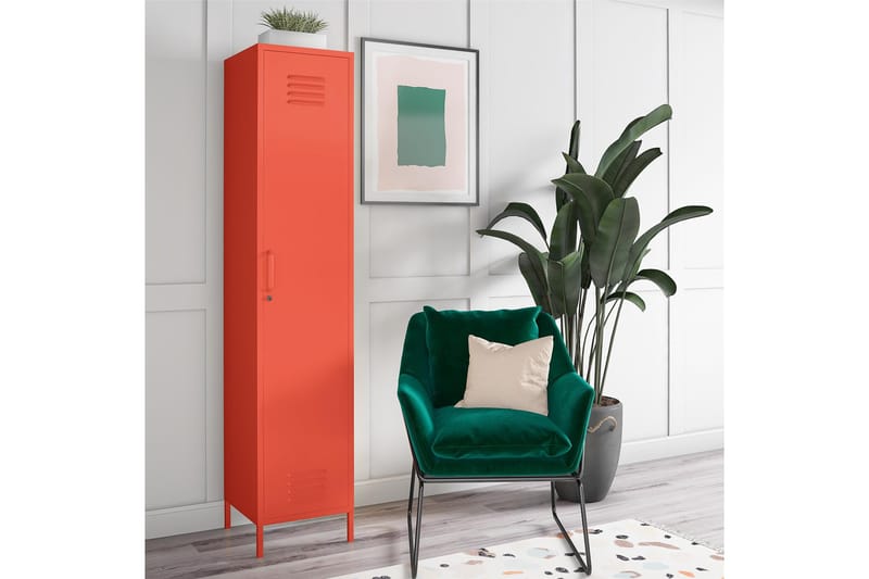 CacHe Oppbevaringsskap 38x40 cm 1 Dør Oransje - Novogratz - Oppbevaring - Skap - Oppbevaringsskap - Omkledningsskap