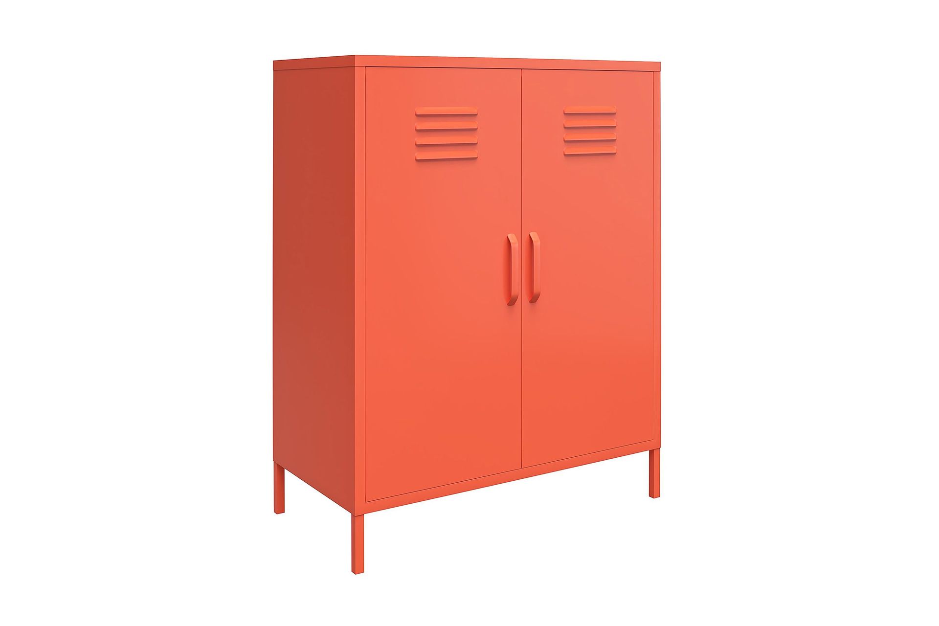 CacHe Oppbevaringsskap 80x40 cm 2 Dørar Oransje - Novogratz