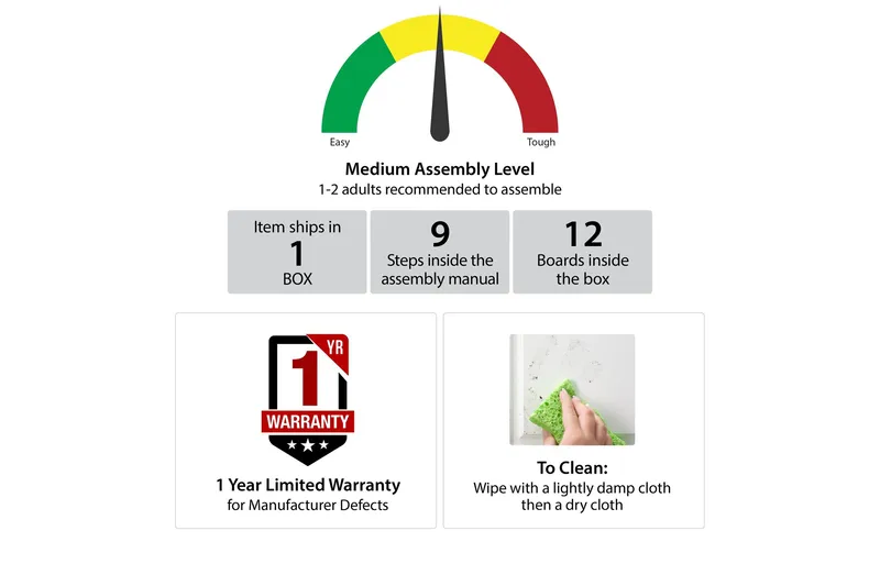 CacHe Oppbevaringsskap 80x40 cm Gul - Novogratz - Oppbevaring - Skap - Oppbevaringsskap