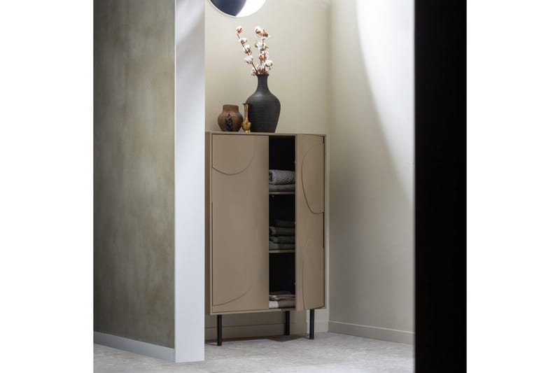 Oppbevaringsskap Cadiz - Gjørme - Oppbevaring - Skap - Oppbevaringsskap