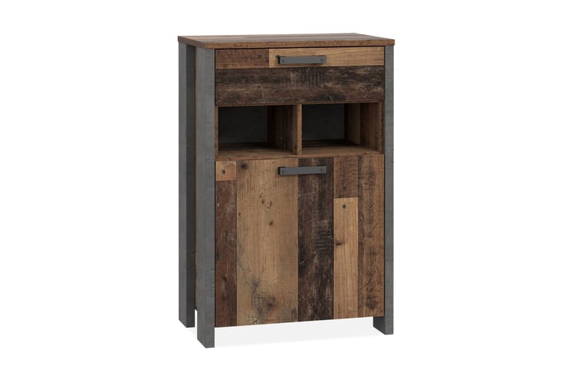 Cadle Skap 67 cm - Brun/Grå - Oppbevaring - Skap - Oppbevaringsskap