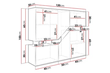 Carbost highboard - Oppbevaring - Skap - Oppbevaringsskap