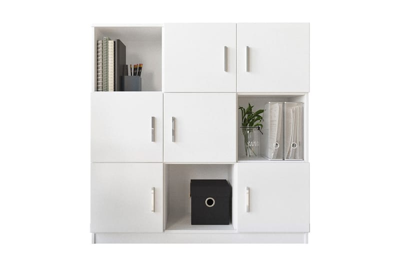 Celtigar Highboard 38x120 cm - Hvit - Oppbevaring - Skap - Oppbevaringsskap