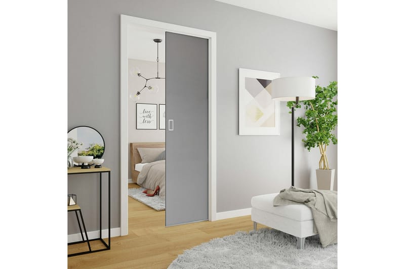 Clonmore Highboard - Grafitt - Oppbevaring - Skap - Oppbevaringsskap