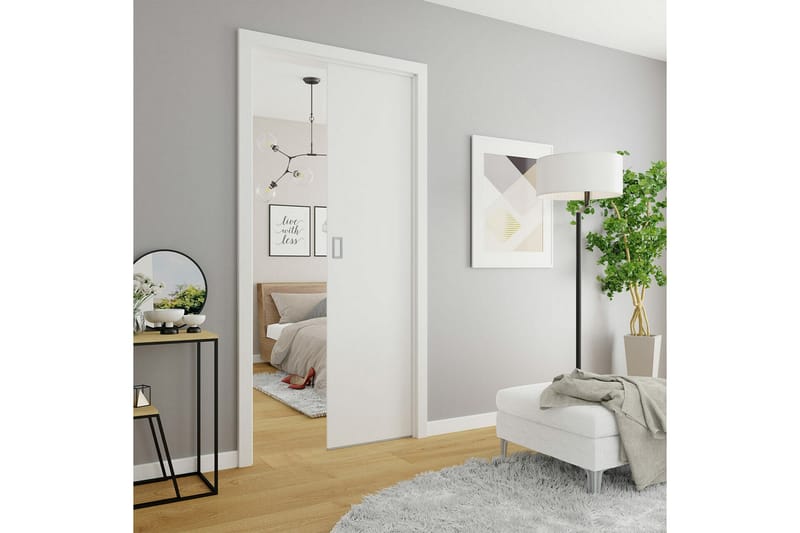 Clonmore Highboard - Hvid - Oppbevaring - Skap - Oppbevaringsskap