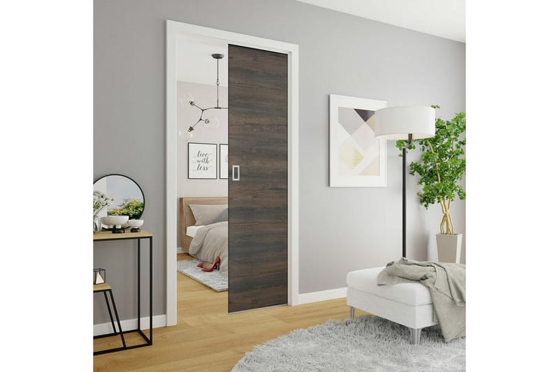 Clonmore Highboard - Mørkebrun - Oppbevaring - Skap - Oppbevaringsskap