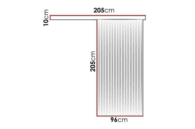 Clonmore Highboard White - Hus & oppussing - Bygg - Dører & Porter - Skyvedører
