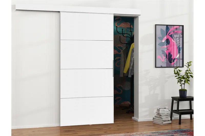 Clonmore Highboard White - Hus & oppussing - Bygg - Dører & Porter - Skyvedører