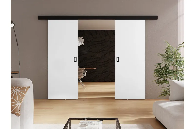 Clonmore Skyvedør - Hvid - Hus & oppussing - Bygg - Dører & Porter - Skyvedører