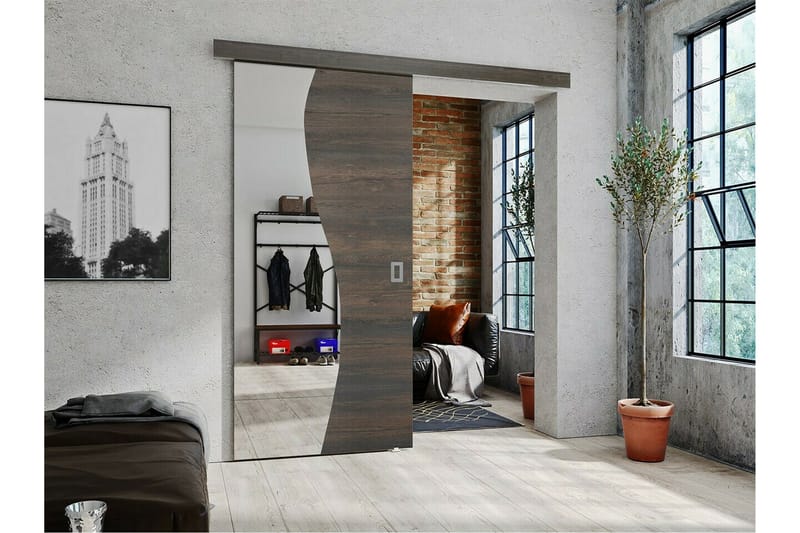 Clonmore Skyvedør - Mørkebrun - Hus & oppussing - Bygg - Dører & Porter - Skyvedører
