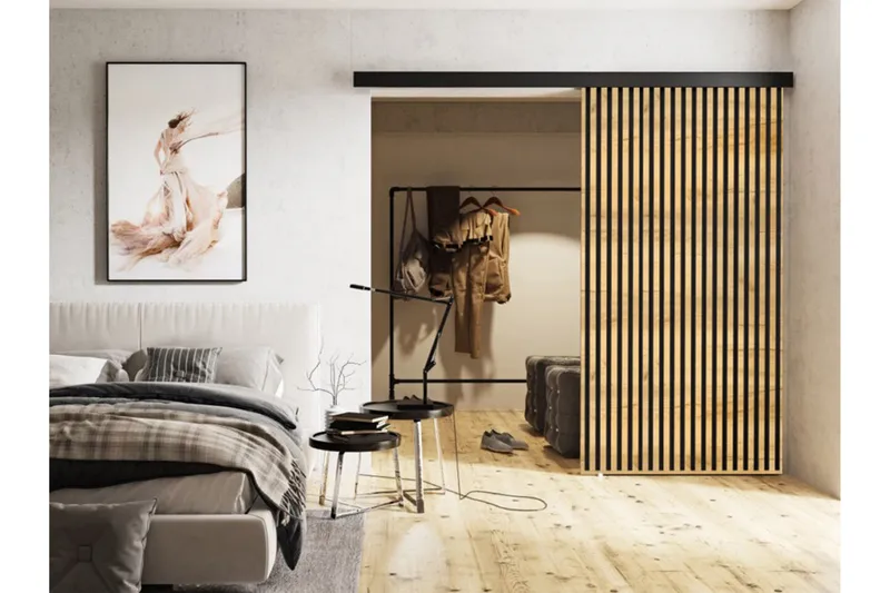 Clonmore Skyvedør - Svart - Hus & oppussing - Bygg - Dører & Porter - Skyvedører