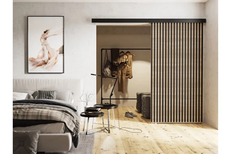 Clonmore Skyvedør - Svart - Hus & oppussing - Bygg - Dører & Porter - Skyvedører