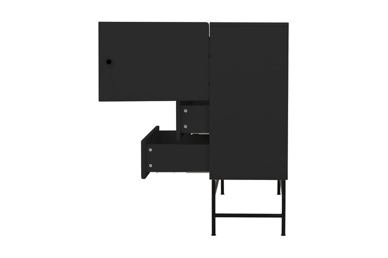 Cocktail Skapkommode 106 cm - Svart - Oppbevaring - Skap - Oppbevaringsskap