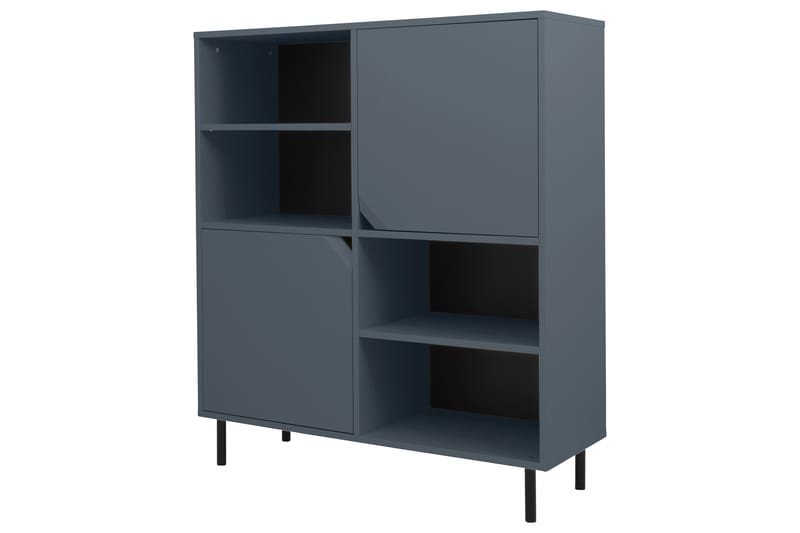 Corner Skapkommode 118 cm - Blå - Oppbevaring - Oppbevaringsmøbler - Sideboard & skjenker