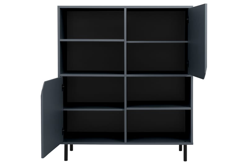 Corner Skapkommode 118 cm - Blå - Oppbevaring - Oppbevaringsmøbler - Sideboard & skjenker