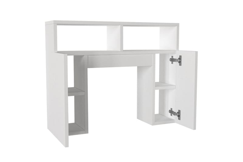 Dobles Baderomsskap 76 cm - Hvit - Oppbevaring - Skap - Oppbevaringsskap