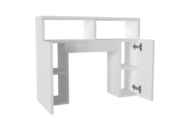 Dobles Baderomsskap 76 cm - Hvit - Hus & oppussing - Kjøkken & bad - Baderom - Baderomsmøbler & baderomsinnredning - Veggskap & høyskap