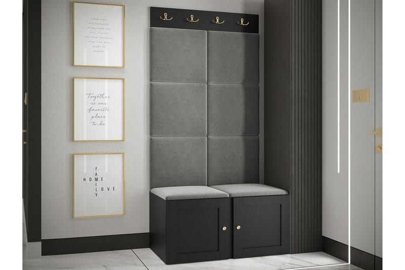 Dunvegan Highboard Black - Oppbevaring - Skap - Oppbevaringsskap