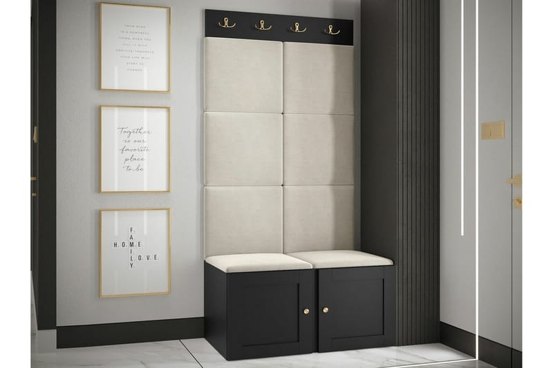 Dunvegan Highboard Black - Oppbevaring - Skap - Oppbevaringsskap