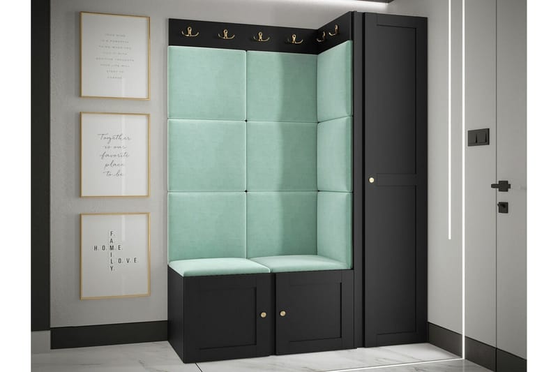 Dunvegan Highboard Black - Oppbevaring - Skap - Oppbevaringsskap