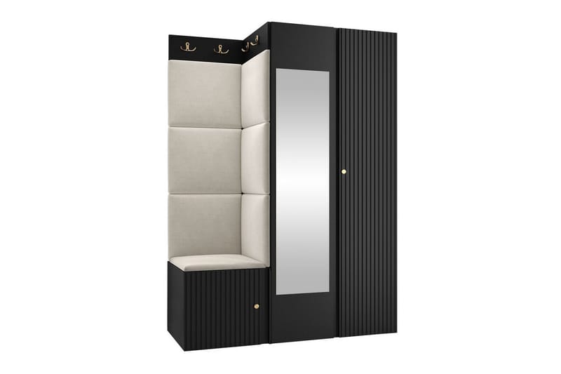 Dunvegan Highboard Black - Oppbevaring - Skap - Oppbevaringsskap