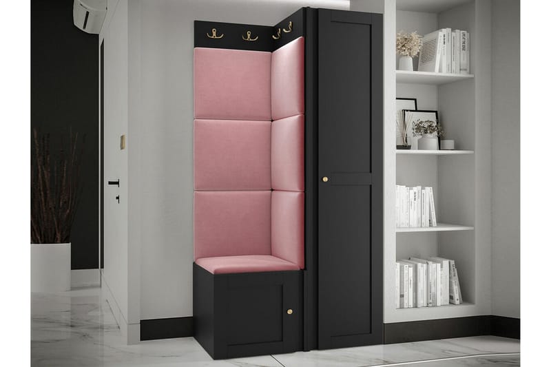 Dunvegan Highboard Black - Oppbevaring - Skap - Oppbevaringsskap