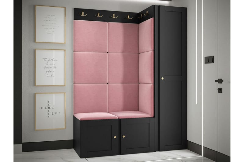 Dunvegan Highboard Black - Oppbevaring - Skap - Oppbevaringsskap