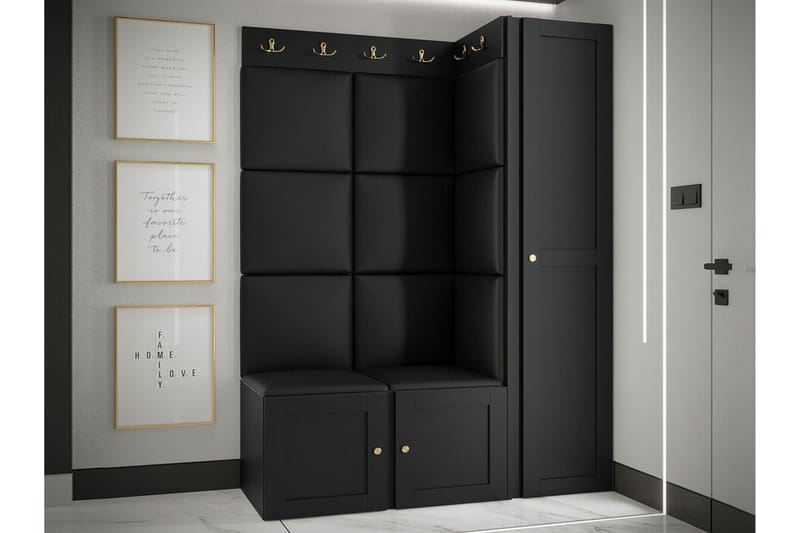 Dunvegan Highboard Black - Oppbevaring - Skap - Oppbevaringsskap