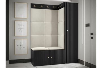 Dunvegan Highboard Black - Oppbevaring - Skap - Oppbevaringsskap