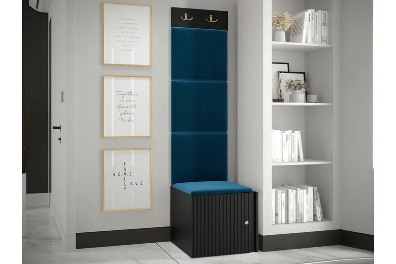 Dunvegan Highboard Black - Oppbevaring - Skap - Oppbevaringsskap