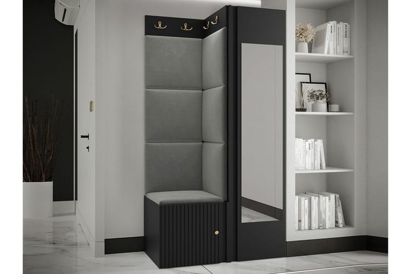 Dunvegan Highboard Black - Oppbevaring - Skap - Oppbevaringsskap