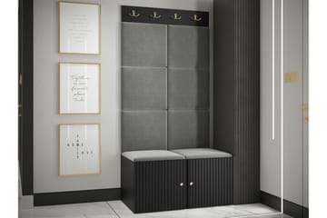 Dunvegan Highboard Black - Oppbevaring - Skap - Oppbevaringsskap