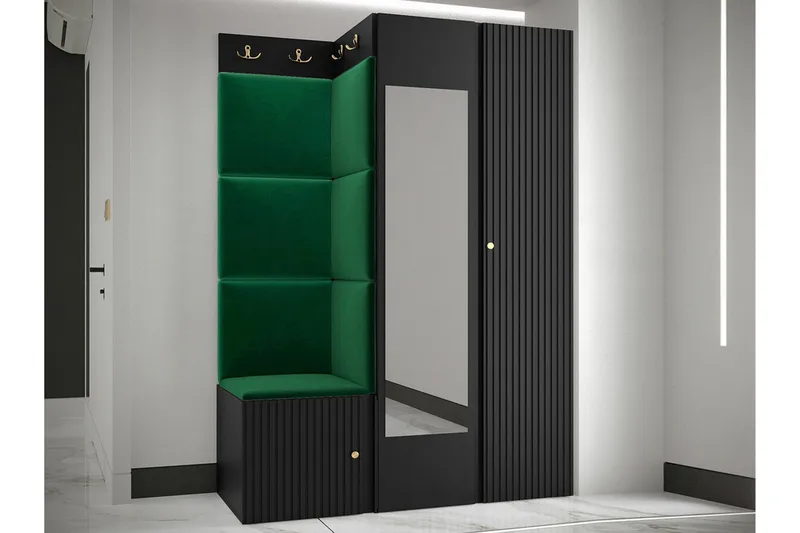 Dunvegan Highboard Black - Oppbevaring - Skap - Oppbevaringsskap