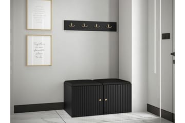 Dunvegan Highboard Black - Oppbevaring - Skap - Oppbevaringsskap