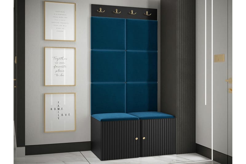 Dunvegan Highboard Black - Oppbevaring - Skap - Oppbevaringsskap