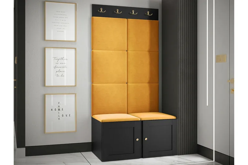 Dunvegan Highboard Black - Oppbevaring - Skap - Oppbevaringsskap