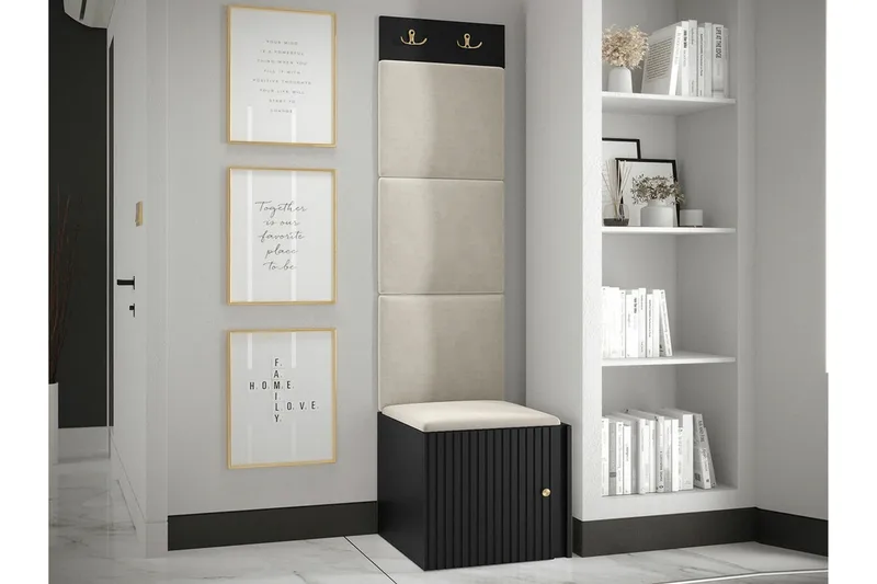 Dunvegan Highboard Black - Oppbevaring - Skap - Oppbevaringsskap